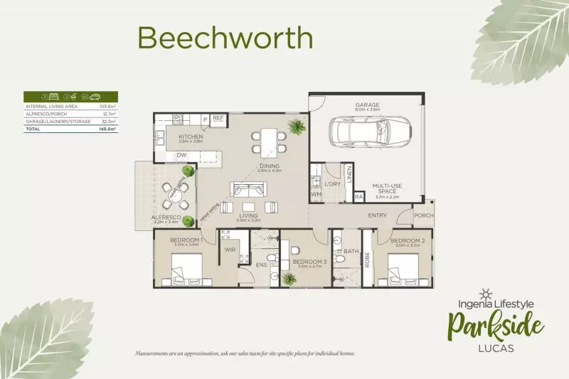 Your spacious, light-filled new home awaits