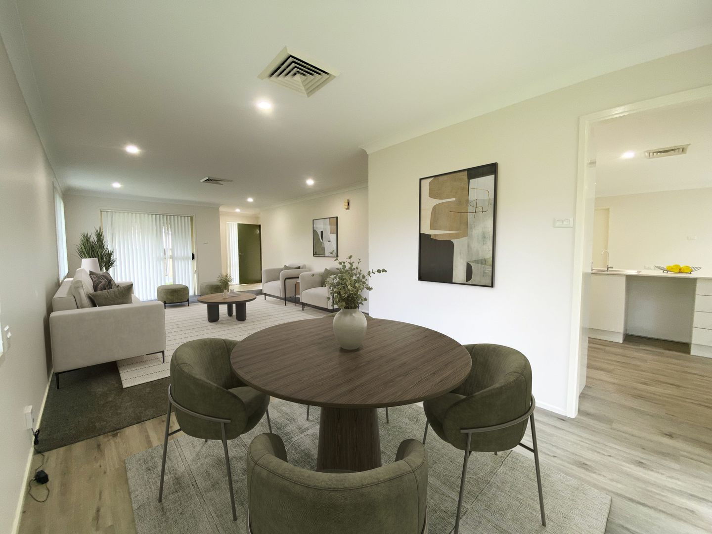Freshly Updated 2 Bedroom Villa
