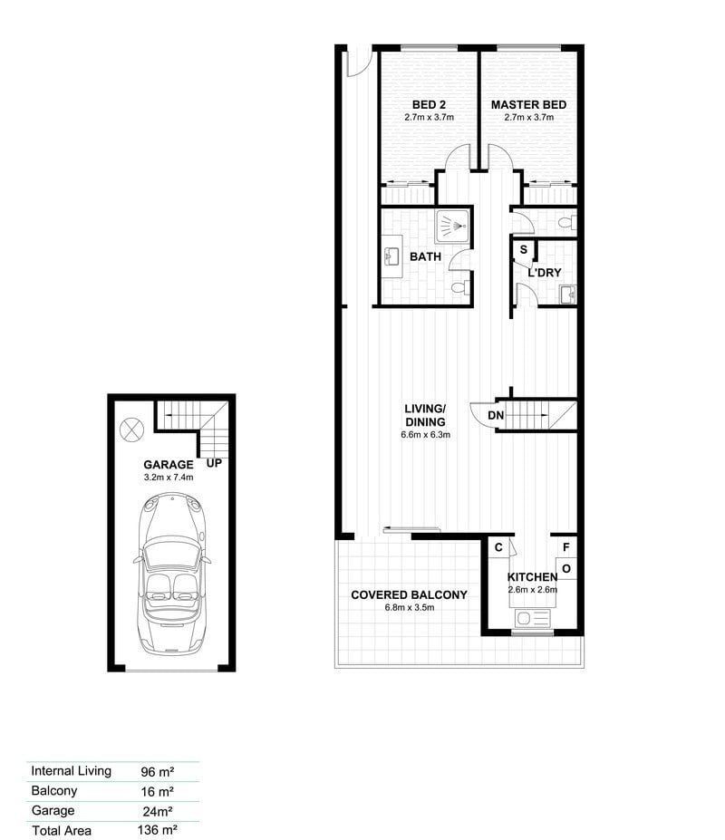 Bright, Private Villa with Study and Sunny Balcony