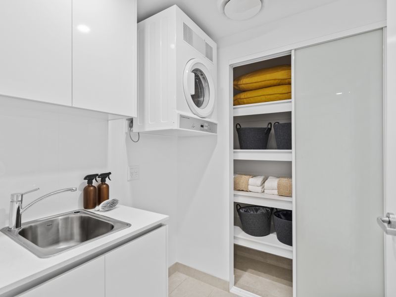 Open-plan two-bedroom apartment