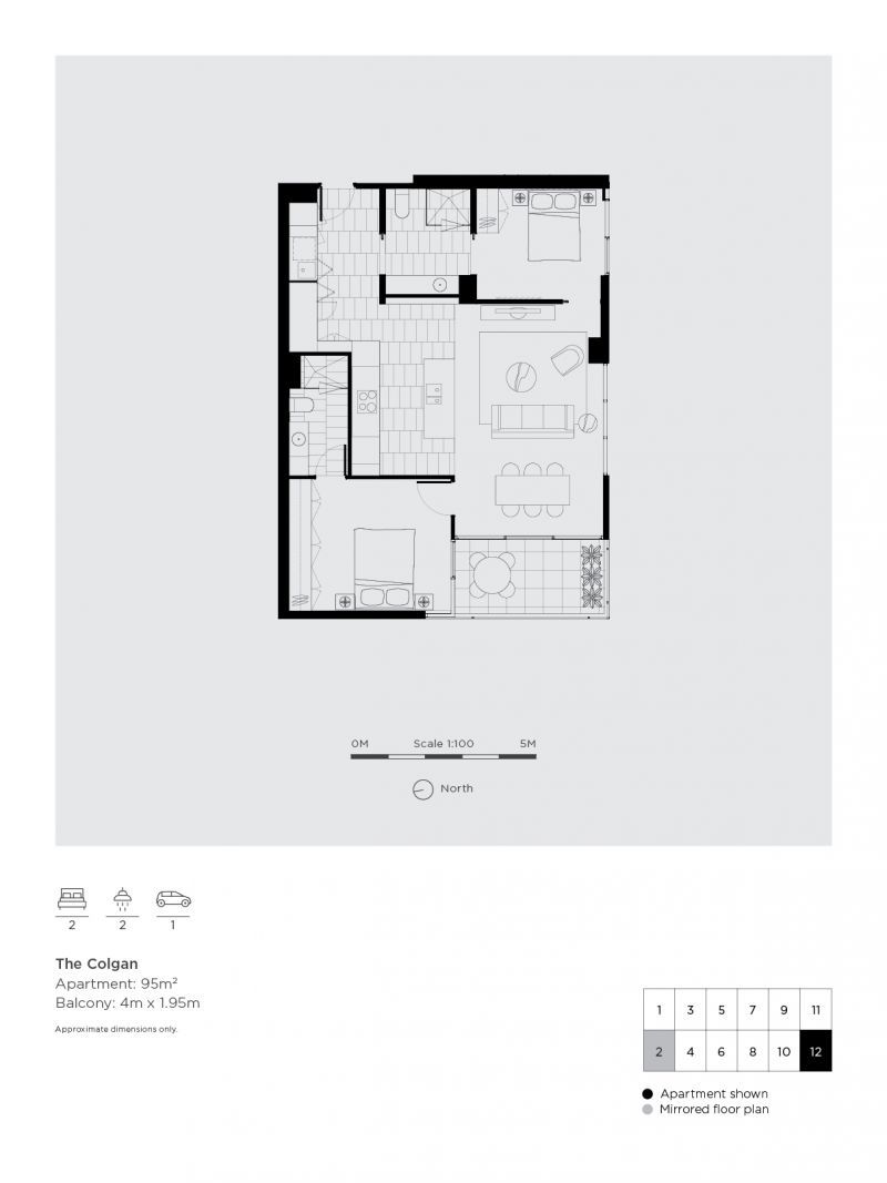 Sunny North Facing Two Bed Apartment - Deposit Taken