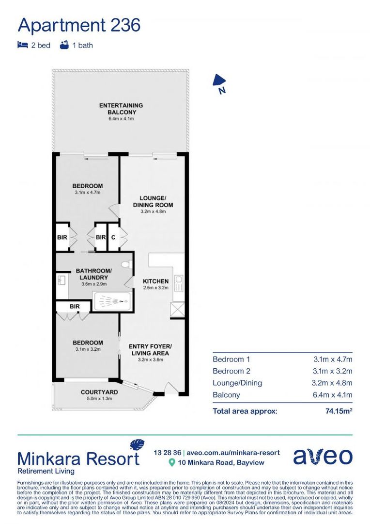 Stunning ocean and reserve views