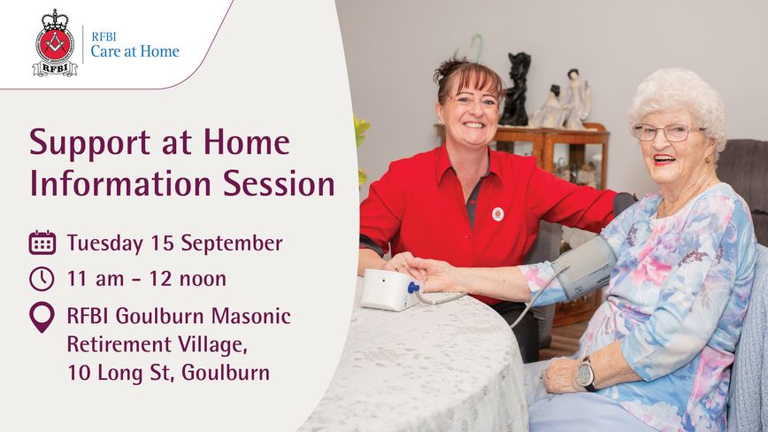 Free Community Information Session: Navigating Support at Home in Goulburn