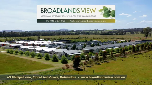 Broadlands View Affordable Retirement Style  Living for Over 50's Bairnsdale