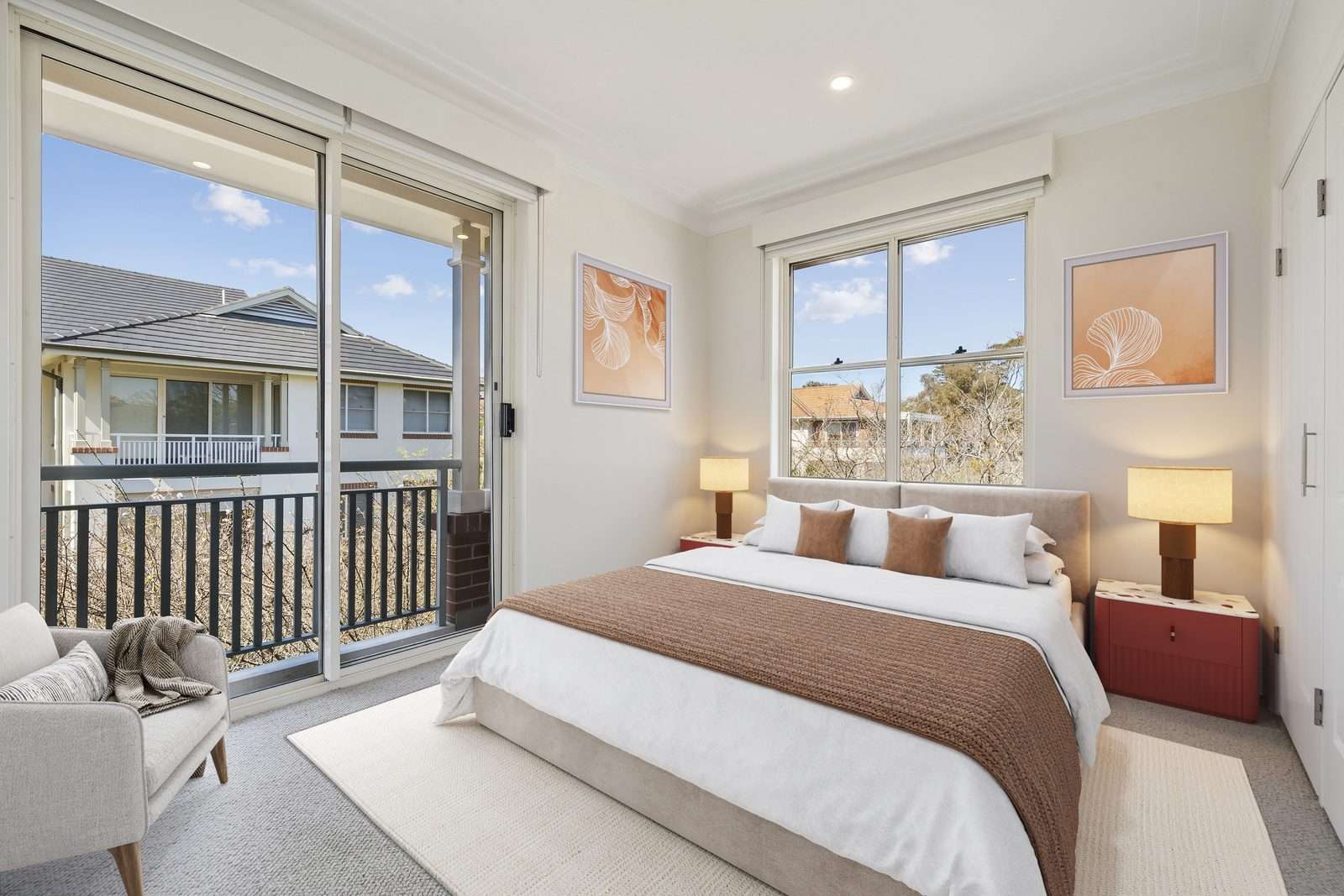 Bright and light-filled three-bedroom apartment