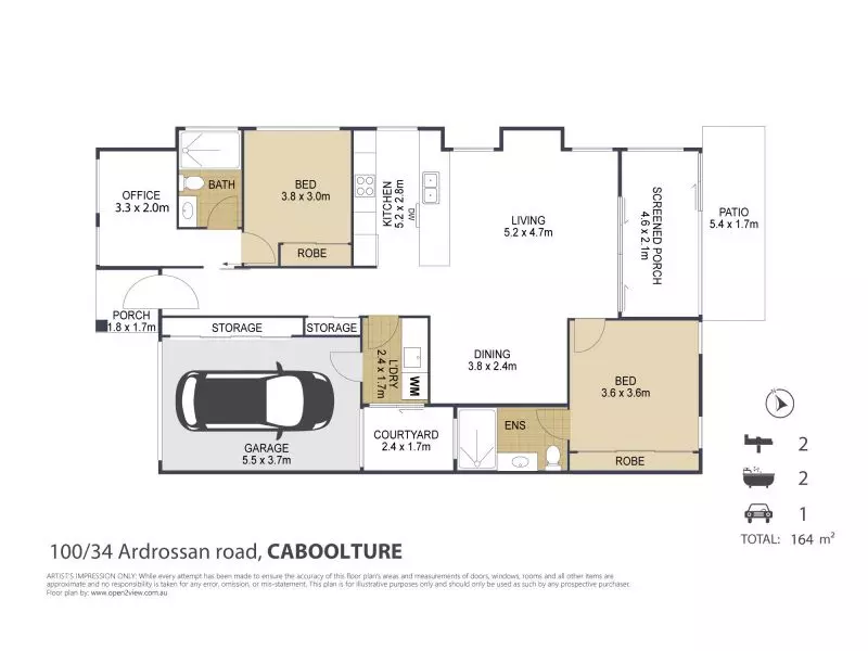 Site 100 - Established Davenport