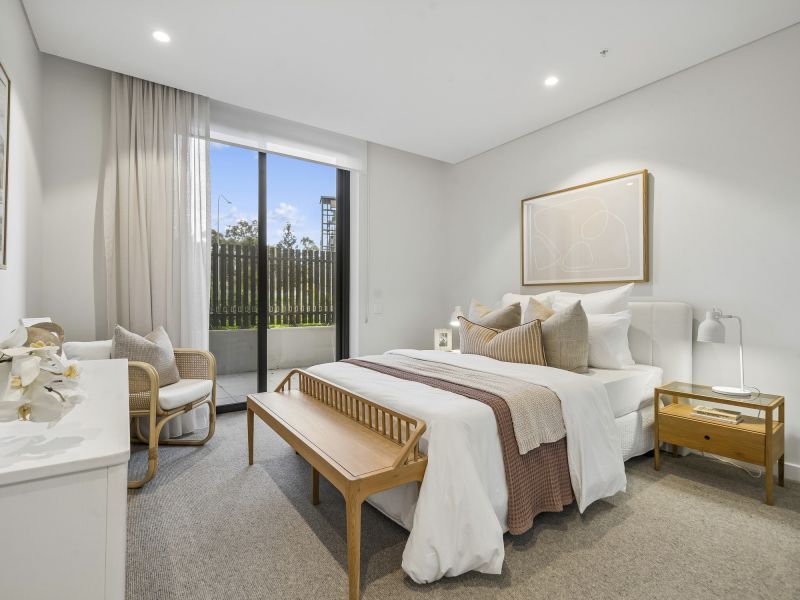 Expansive One-Bedroom Apartment with a Private Courtyard