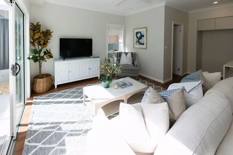 Nestled among beautifully landscaped grounds