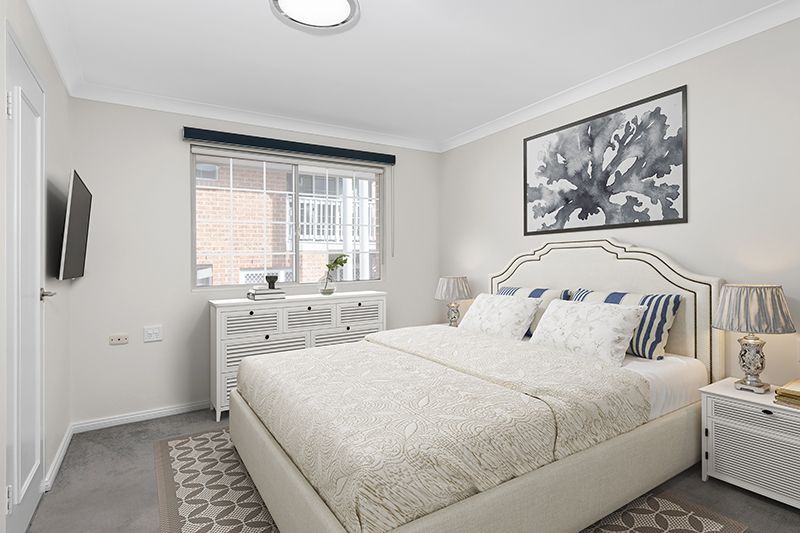 Perfectly located, renovated unit with easy ramp access and lovely district views.