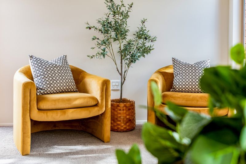 Rare north-facing corner home with garden views