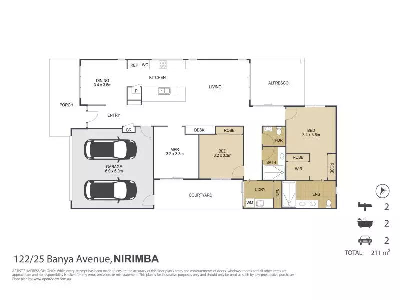 Site 122 - Established Bronte