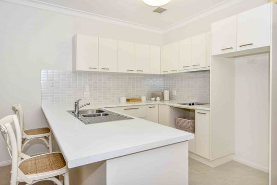North facing two bedroom serviced apartment with three enclosed balconies