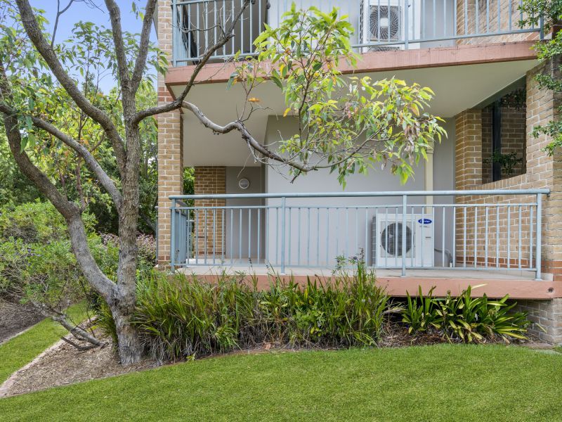 Garden facing ground level unit