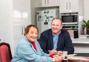 Rugby great's connection to Toowoomba village deepens as mum moves in