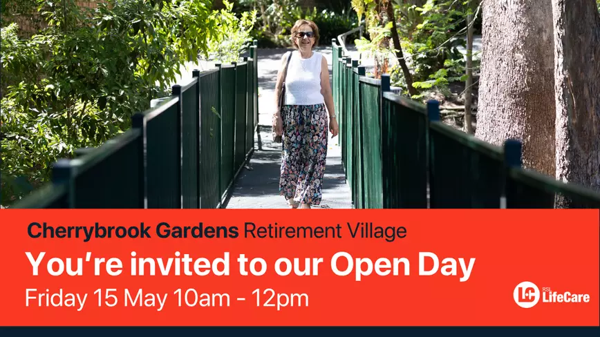 RSL LifeCare Cherrybrook Gardens Open Day