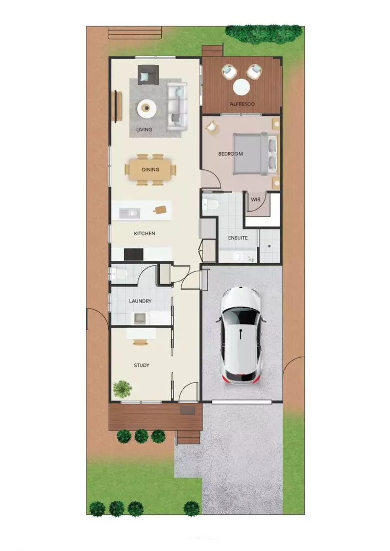 Lifestyle Communities Wollert - Stylish & Private 1 Bedroom + Study with Deck Access
