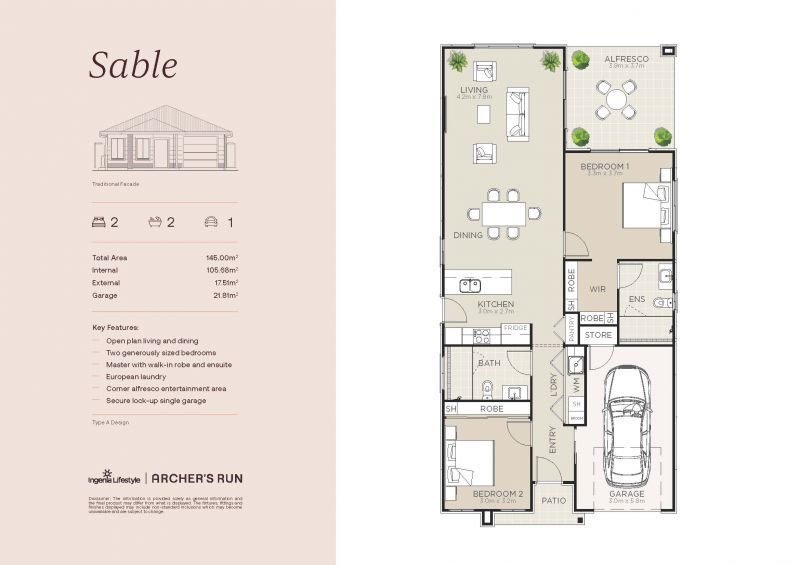 Introducing the Sable - Elegant, Comfortable Living Tailored for Over-55s