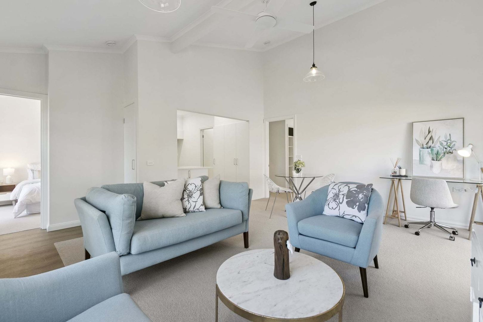 Freshly Renovated Unit with Private Courtyard Retreat