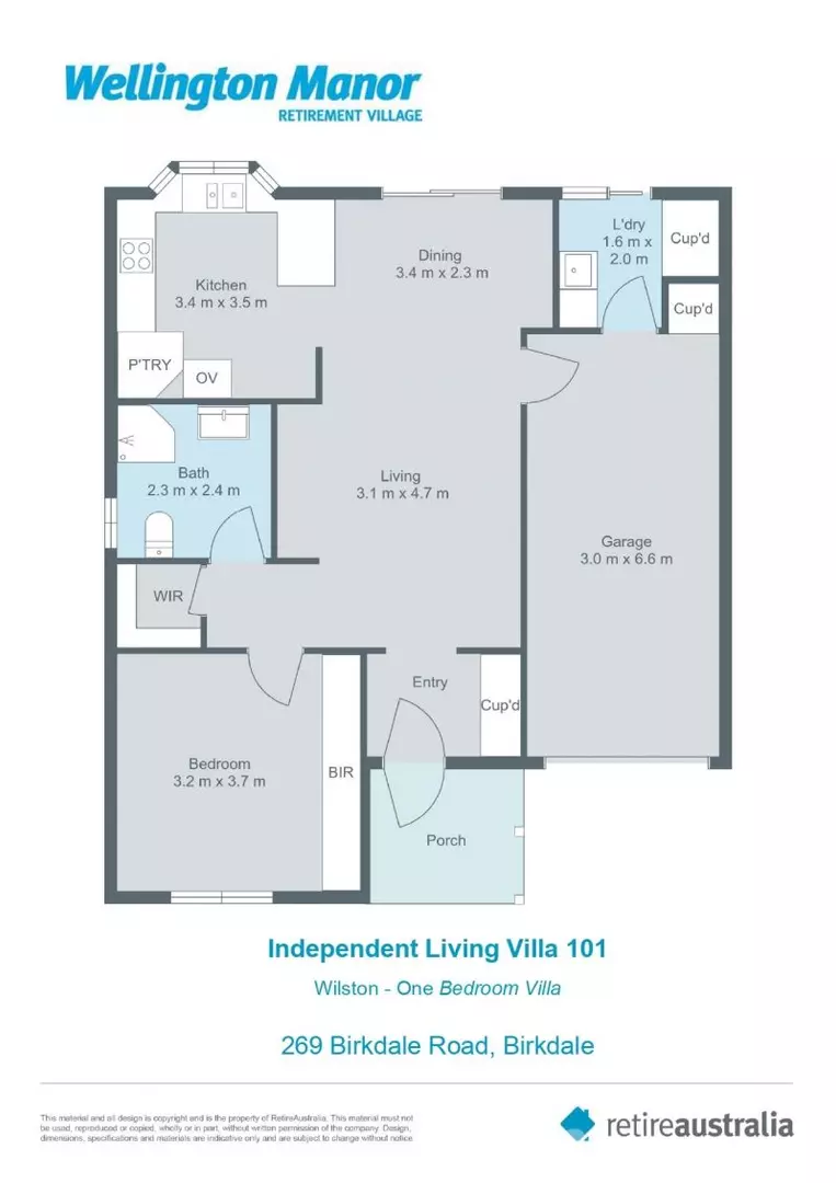 Retire in an established and welcoming community.