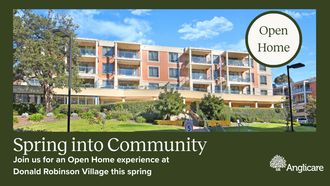 Donald Robinson Village Open Home
