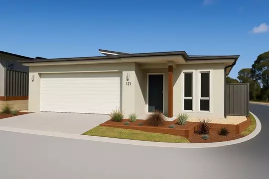 Corner Block with bush views