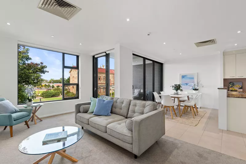 Rare Top‑Floor Apartment with Stunning Hills and Garden Views