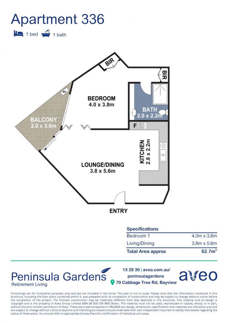 Relaxed 1-Bedroom Living on Sydney's Northern Beaches