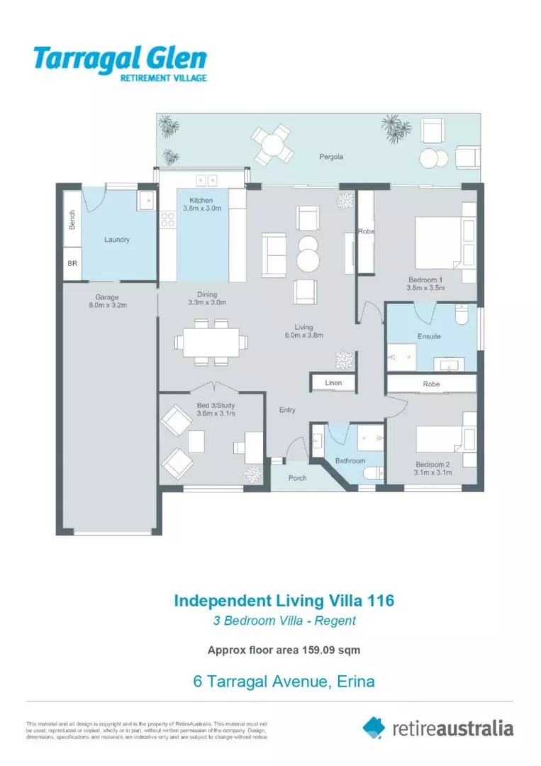 Retire in style in an established and welcoming village!