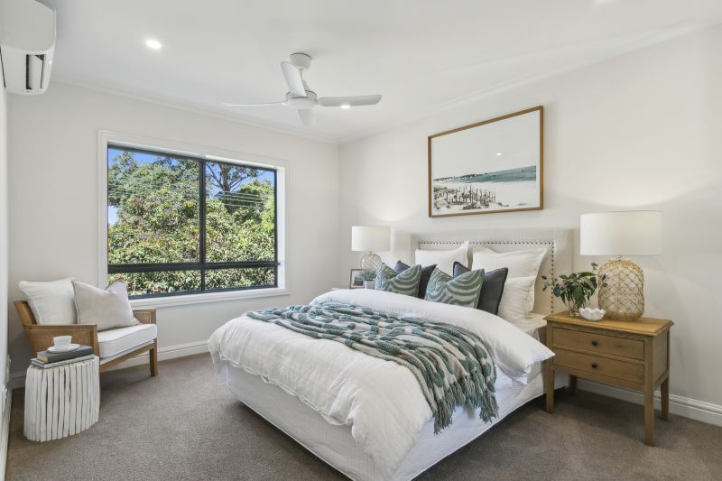 Bright & spacious one-bedroom apartment with gum tree & playing fields view