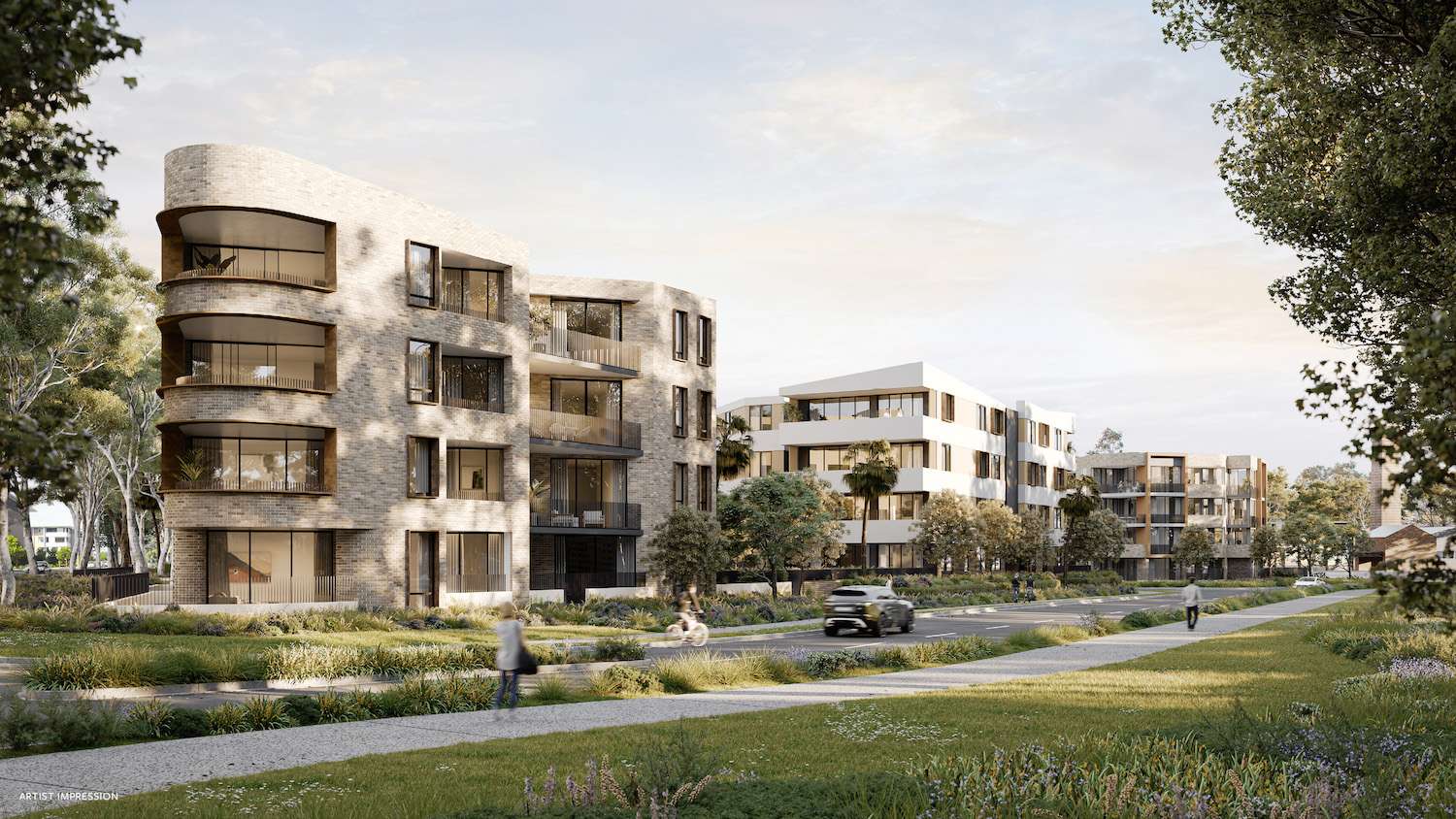 Apt 3202: 3 Bedrooms + Study + 2 Car Spaces