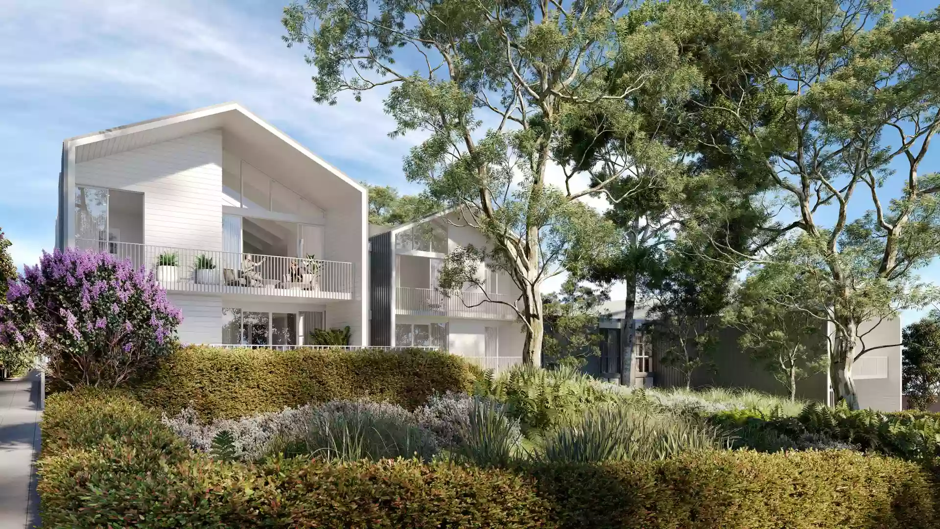 Light-Filled Spacious 3-Bedroom Residence with Raked Ceilings and Private Balcony