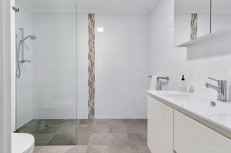 Immaculately presented upper level unit with leafy garden views