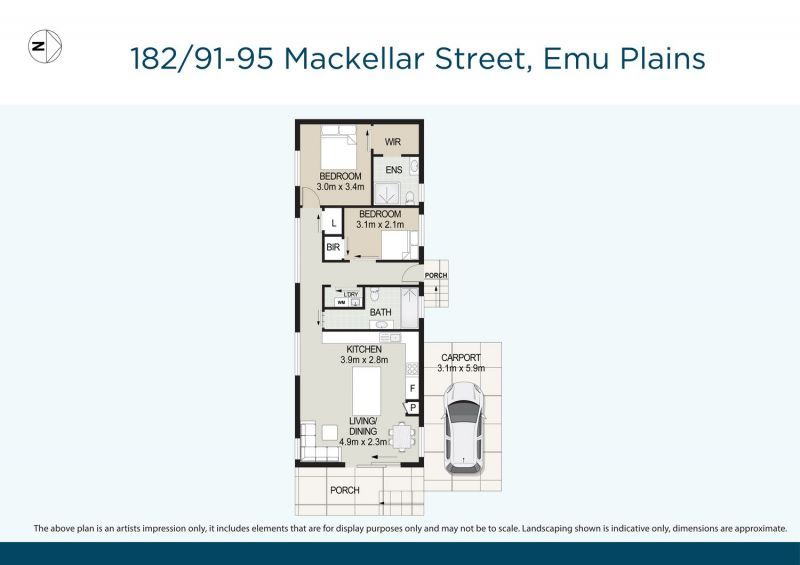 Stylish, Low-Maintenance Living with Open Plan Layout