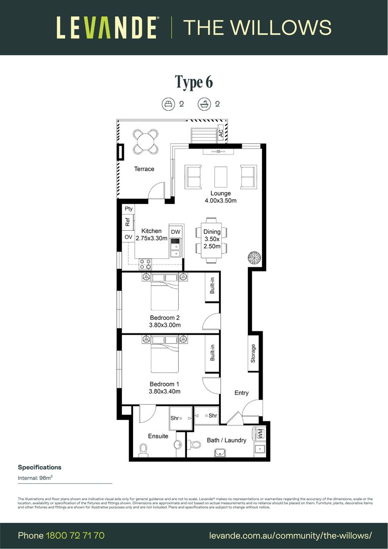 Two Bedroom | Unit 224