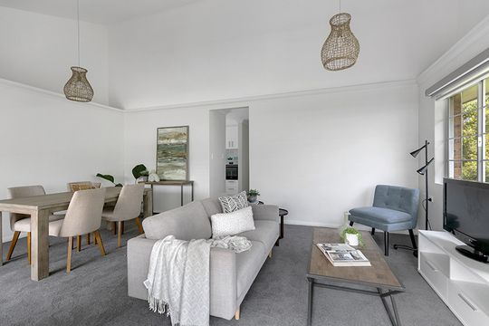 Beautifully renovated unit in a tranquil location with large sun-filled balcony