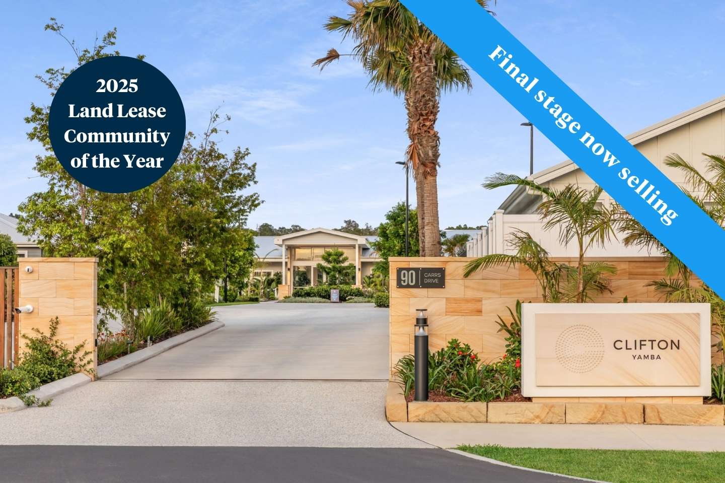 Clifton Yamba - Land Lease Community of the Year | Final stage now selling