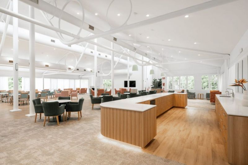 Modern apartment living with a peaceful balcony outlook