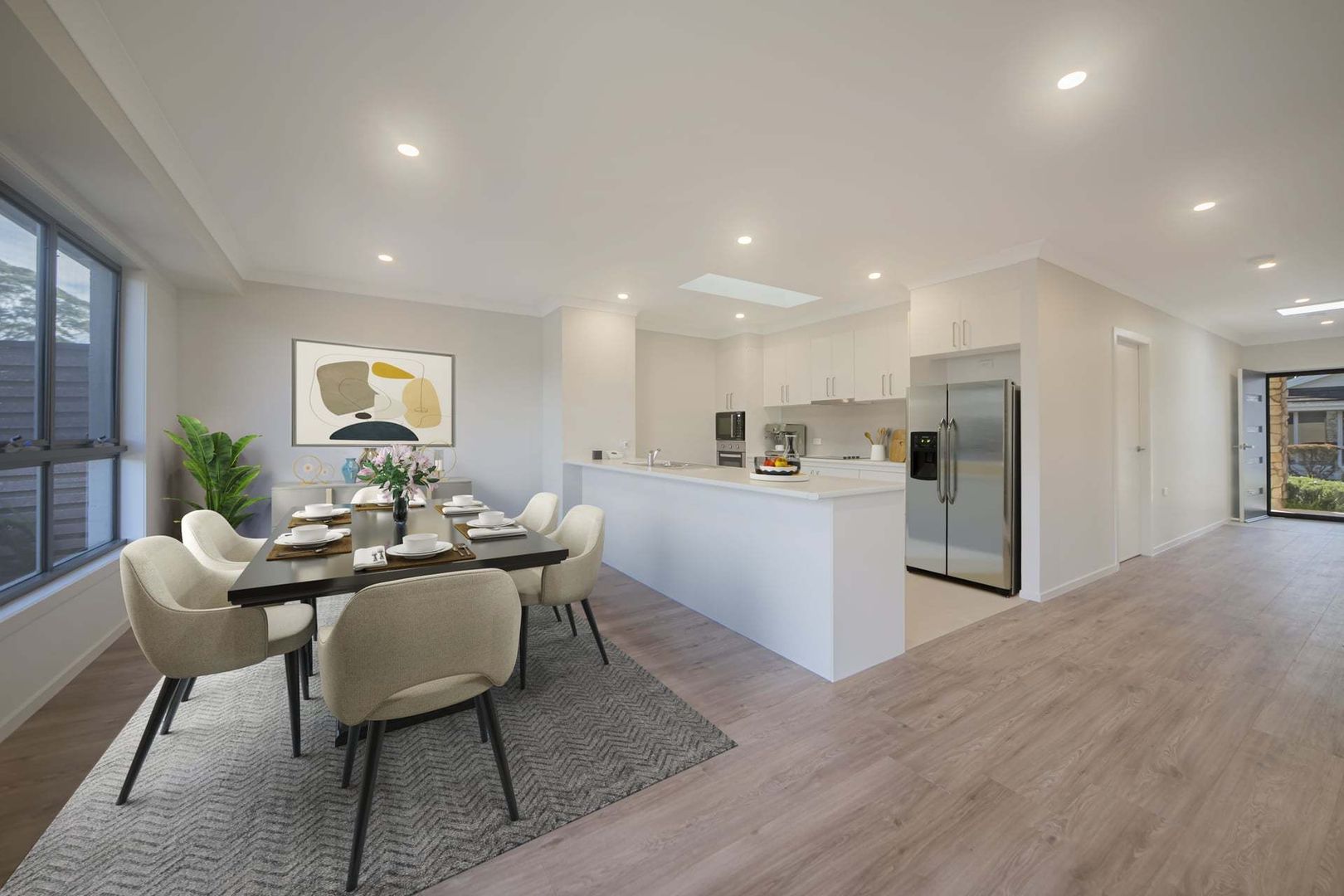 Sun-Filled Villa with Fresh Updates and Inviting Open-Plan Living