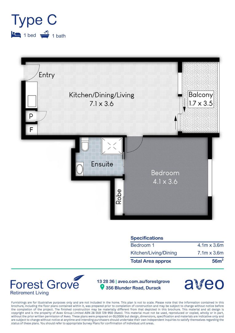 Easy living - 1 bedroom apartment