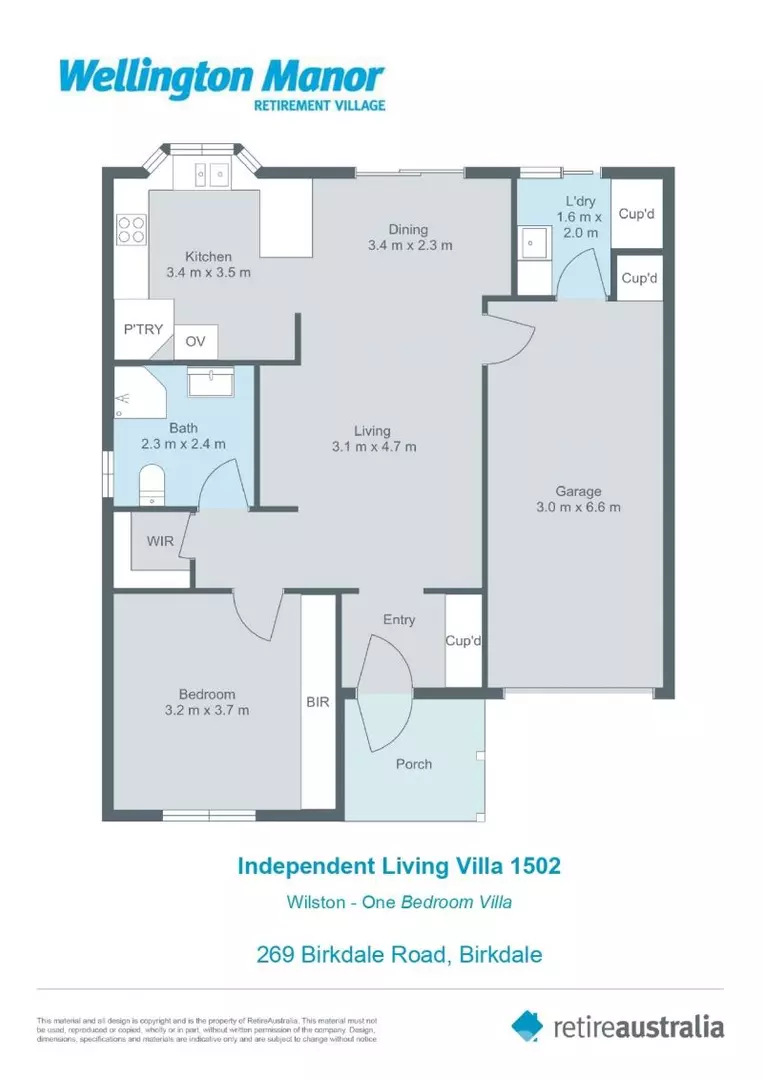 Retire in an established and welcoming community.