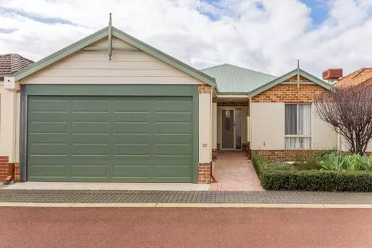 Quiet street near the club house