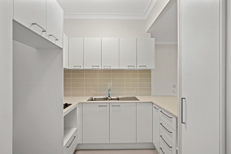Ground floor studio apartment with East facing enclosed balcony