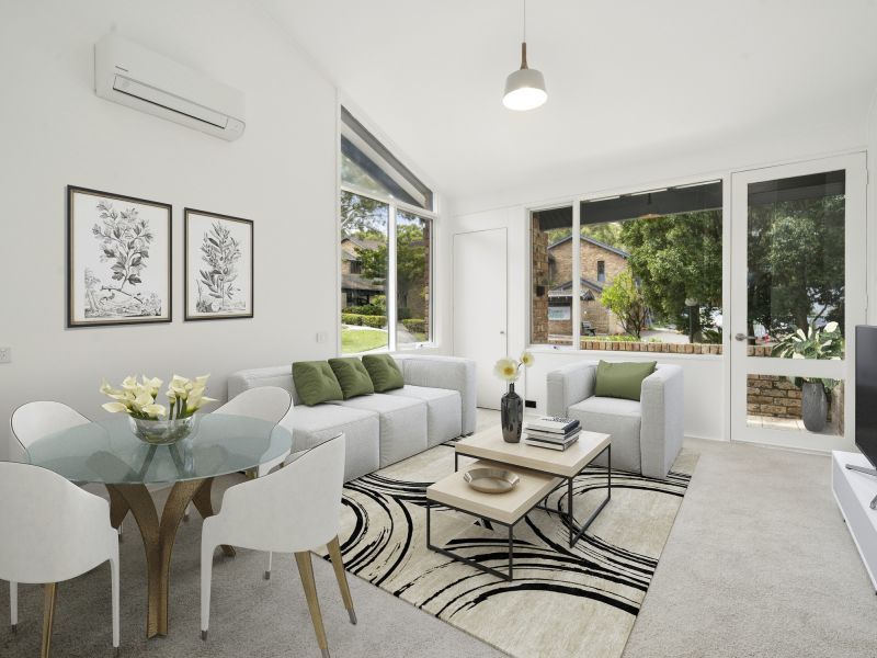 Abundance of natural light in a great location