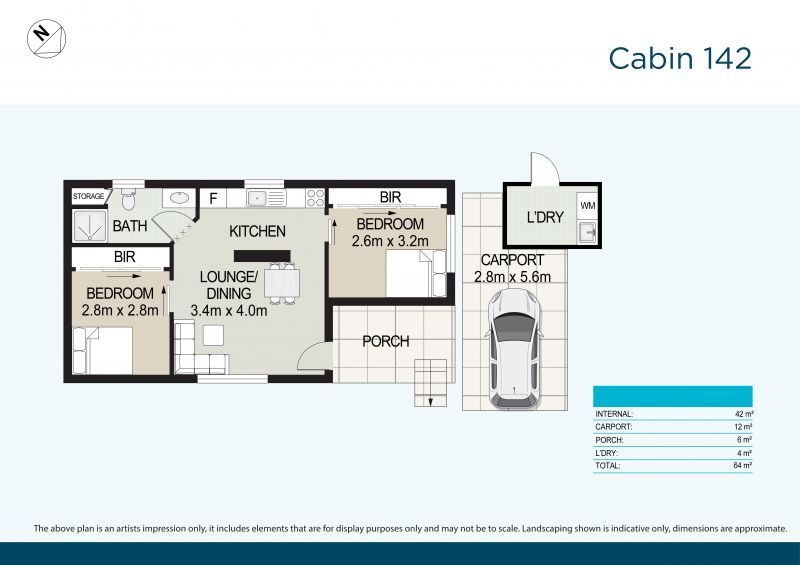 Relaxed Charm in a Quiet Location