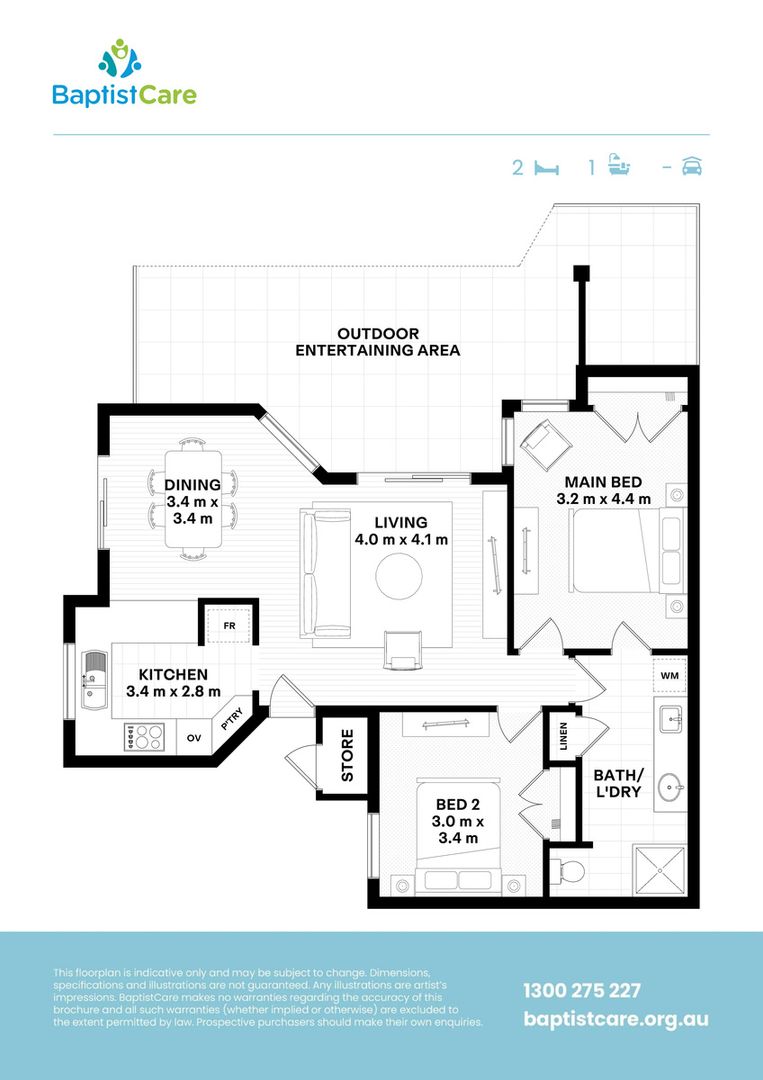 Charming two bedroom villa