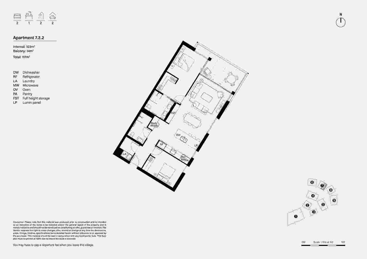 Apt 722 - Prized dual aspect home with breathtaking views