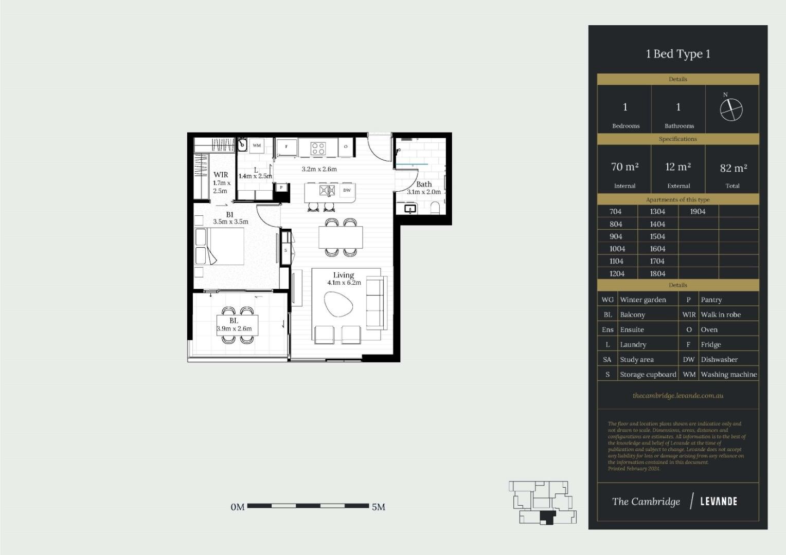 1 Bedroom/8 Cambridge Street, Epping