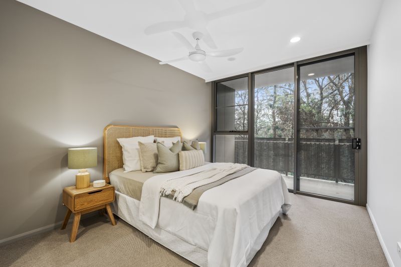 Fantastic East-facing apartment with bush views.