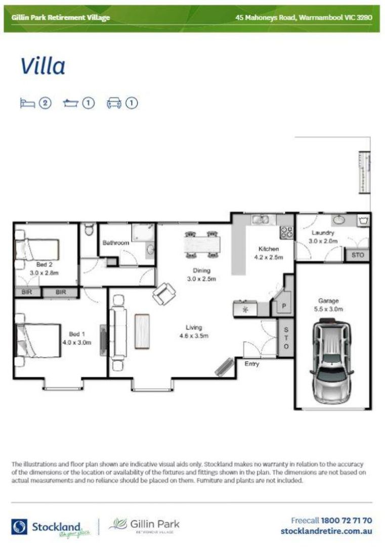 Retire to a peaceful community at Gillin Park Retirement Village  TWO WEEK TRIAL STAY AVAILABLE