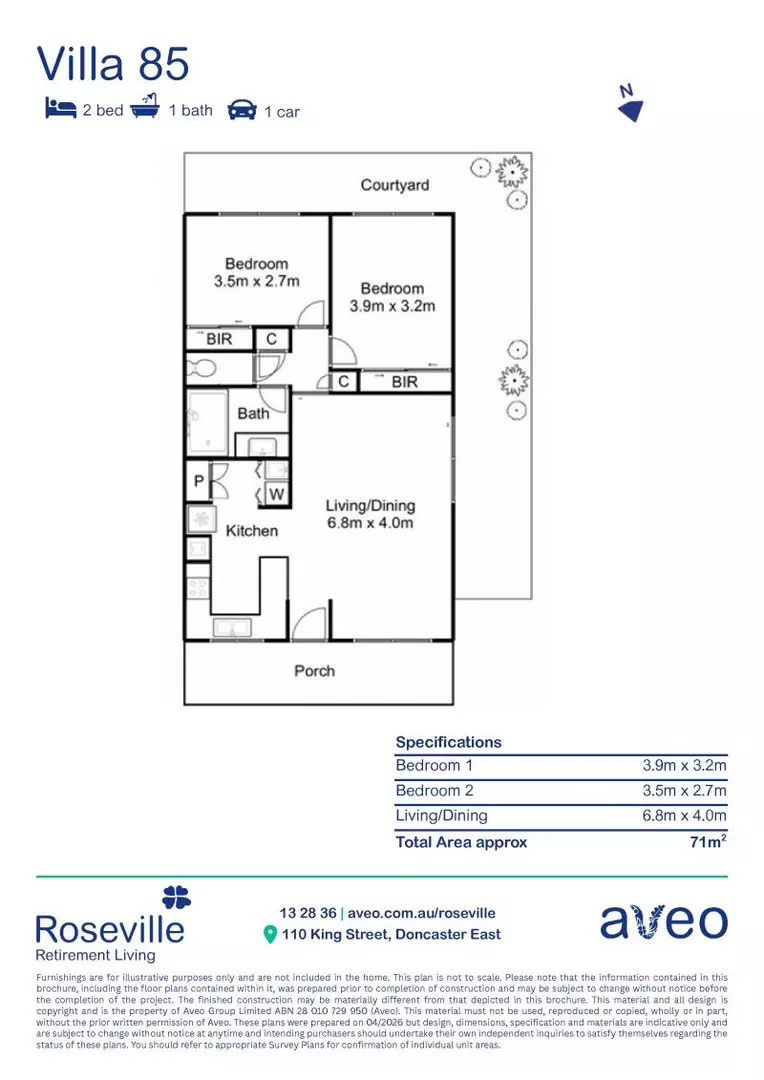 The perfect villa for retirement in Doncaster